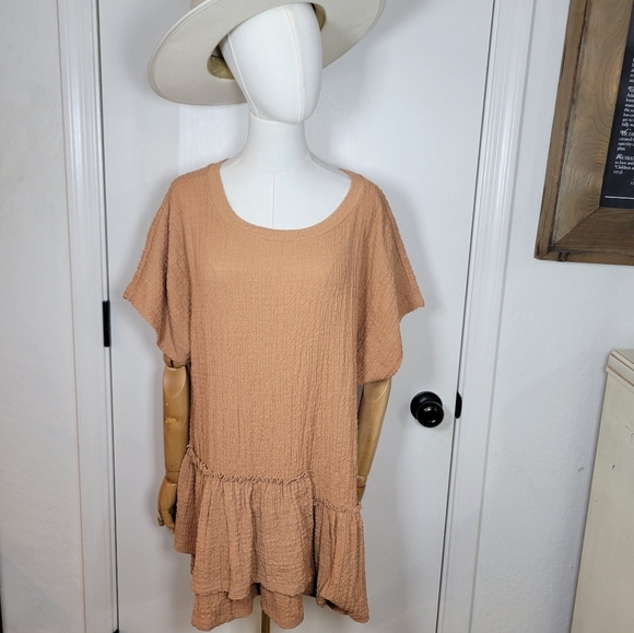 Free People Beach Marni Asymmetrical Hem Dress Size Small - Picture 1 of 8